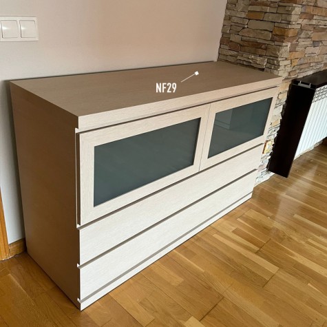 NF29 Structured cream oak