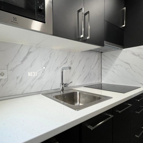 NE31 Mat White Marble