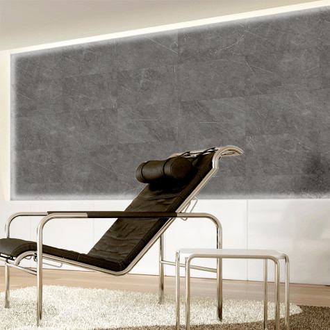 PR190 Vinilo precortado efecto mármol gris