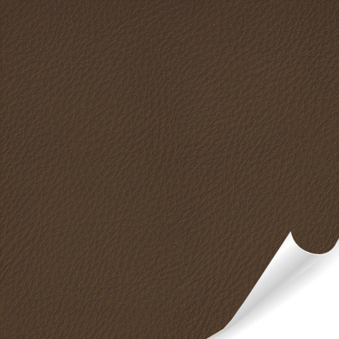 Muestra vinilo de revestimiento efecto piel LP01 Cognac