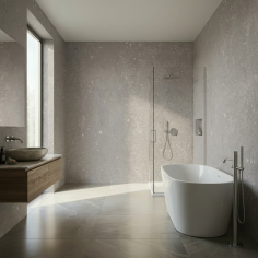 Vinilo de Revestimiento NH40 Terrazzo Grey 2