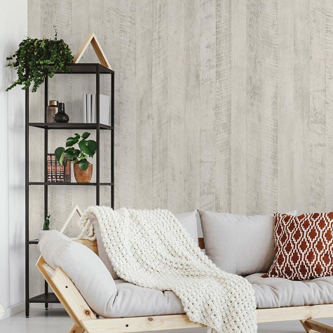 H10 Light Grey Wood Panel