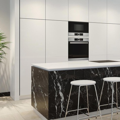 U50 Ash Black Marble