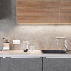 NE24 Light Grey Concrete Plaster 2