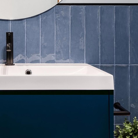 O2 Royal Blue Velvet Grain