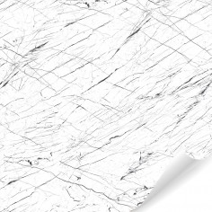 NE72 Black stripes white marble