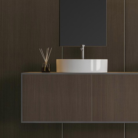 NG28 Brown metal wood